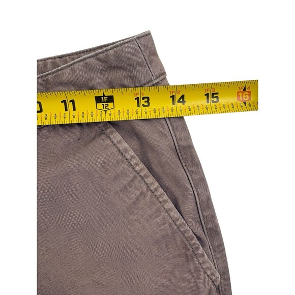 VTG Y2K Royal Robbins Pants 100% Cotton Gorpcore Outdoor Hiking Mushroom Brown 2 - Picture 8 of 16